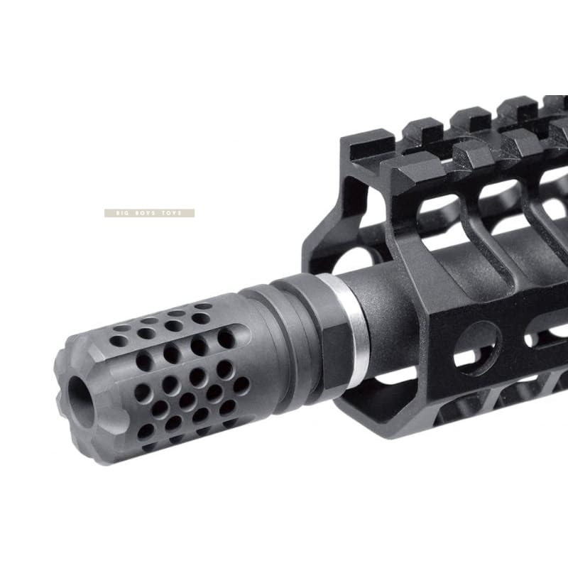 Dytac SLR Synergy Mini Compensator 5.56 (14mm CCW) (Licensed by SLR Rifleworks) - Black - Bang Bang Airsoft