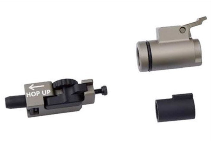 Dytac Tokyo Marui MWS Complete Hop Up Chamber Adjuster Set w/ 65 Degree Bucking (Aluminum) - Bang Bang Airsoft