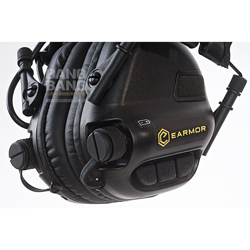 Earmor hearing protection ear-muff - black free shipping