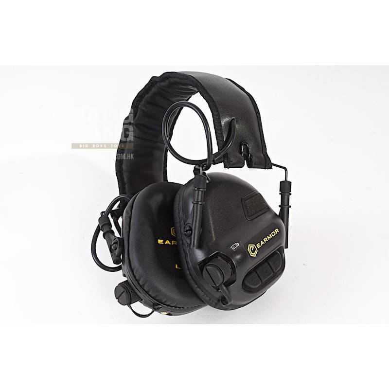 Earmor Hearing Protection Ear - Muff - Black - Bang Bang Airsoft