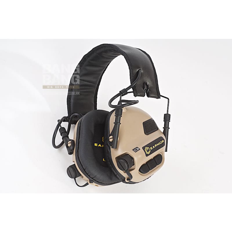 Earmor Hearing Protection Ear - Muff - DE - Bang Bang Airsoft