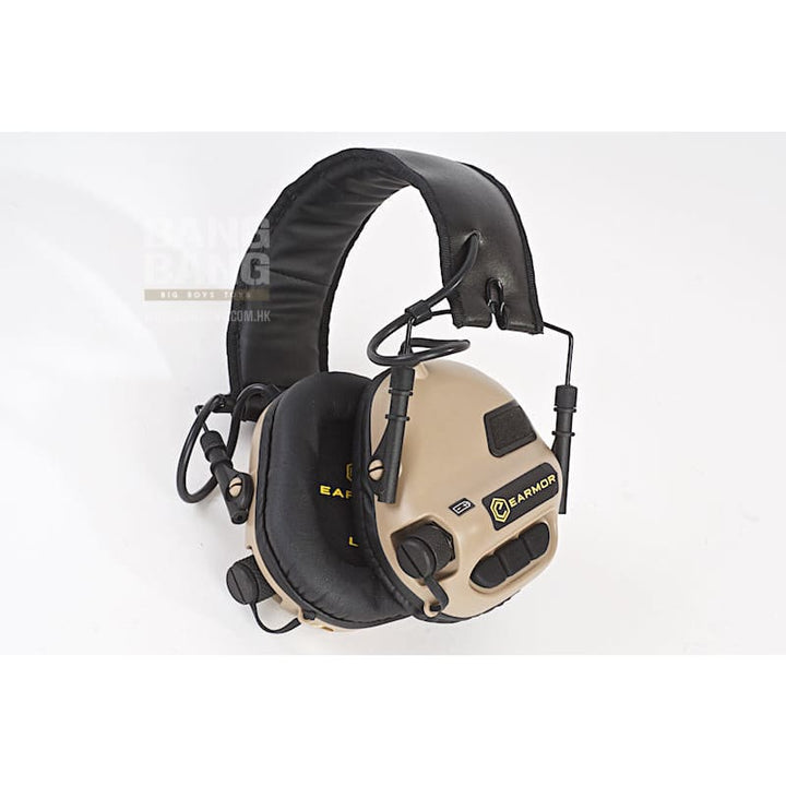 Earmor Hearing Protection Ear - Muff - DE - Bang Bang Airsoft