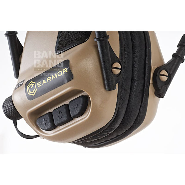 Earmor Hearing Protection Ear - Muff - DE - Bang Bang Airsoft
