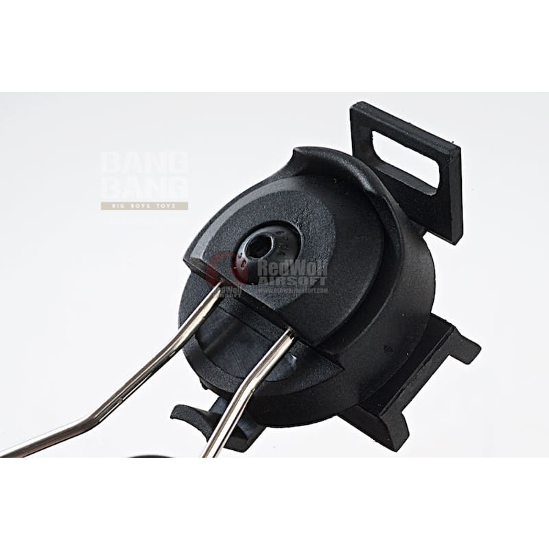 Earmor hearing protection ear-muff helmet version - black