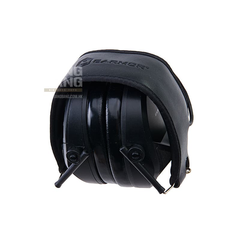 Earmor Sport Shooting Electronic Hearing Protector with AUX Input - Black - Bang Bang Airsoft