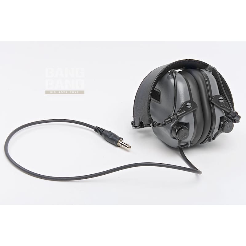 Earmor Tactical Hearing Protection Ear - Muff - Gray - Bang Bang Airsoft