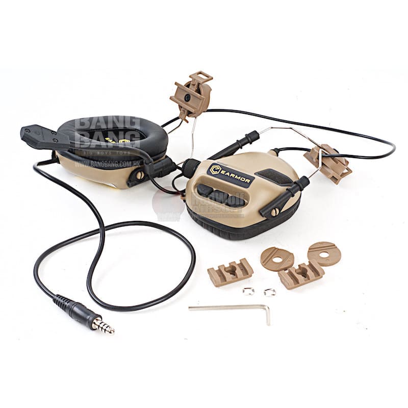 Earmor Tactical Hearing Protection Helmet Version Ear - Muff - Bang Bang Airsoft