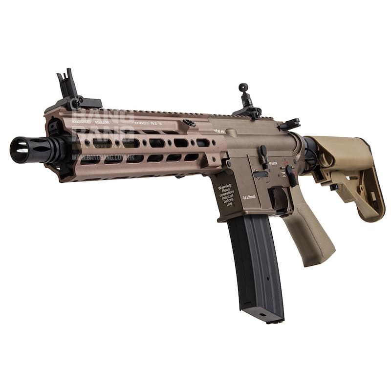 E&C EC105 Full Metal 416 GEI Style AEG (QD 1.5 Gearbox) - Dark Brown - Bang Bang Airsoft