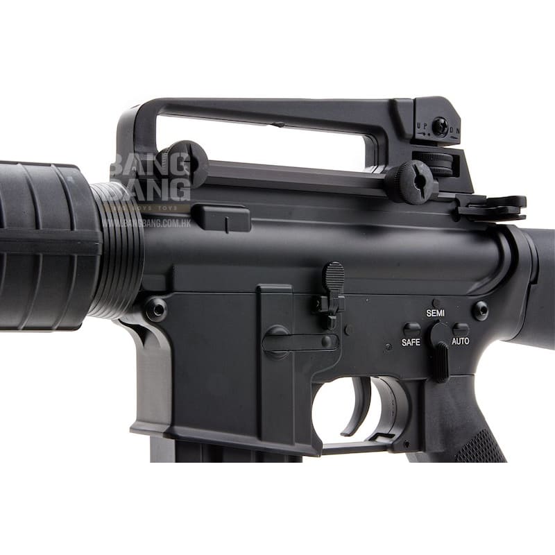 E&C EC306 Full Metal M16A3 AEG (QD 1.5 Gearbox, Blank Marking) - Black - Bang Bang Airsoft