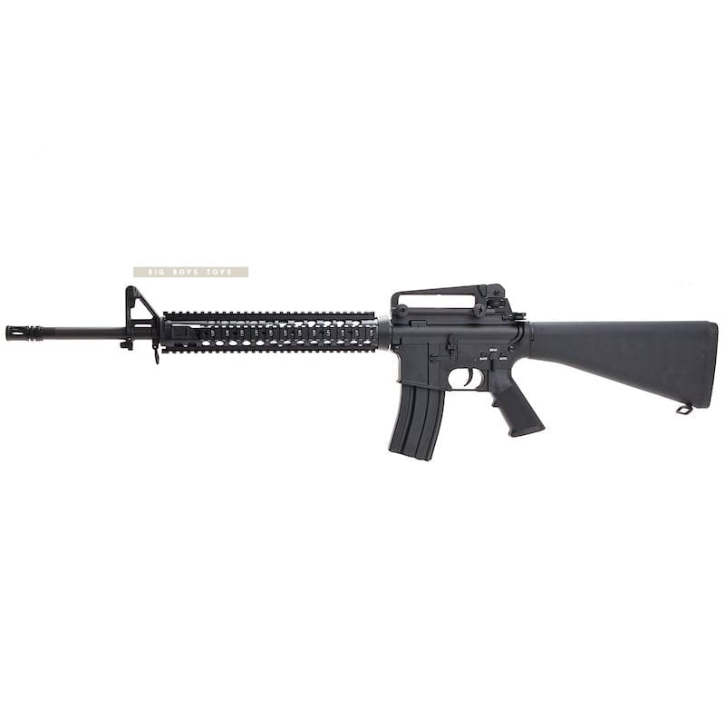 E&C EC307 Full Metal M16A4 AEG (QD 1.5 Gearbox, Blank Marking) - Black - Bang Bang Airsoft