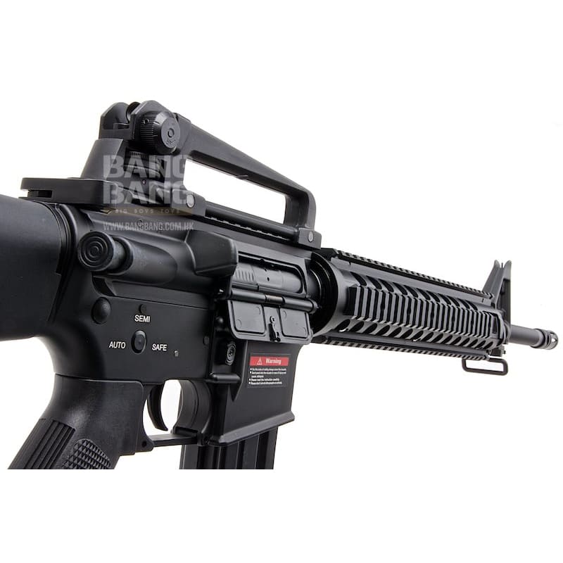 E&C EC307 Full Metal M16A4 AEG (QD 1.5 Gearbox, Blank Marking) - Black - Bang Bang Airsoft