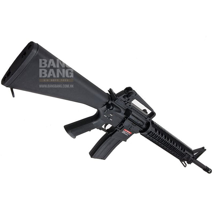 E&C EC307 Full Metal M16A4 AEG (QD 1.5 Gearbox, Blank Marking) - Black - Bang Bang Airsoft