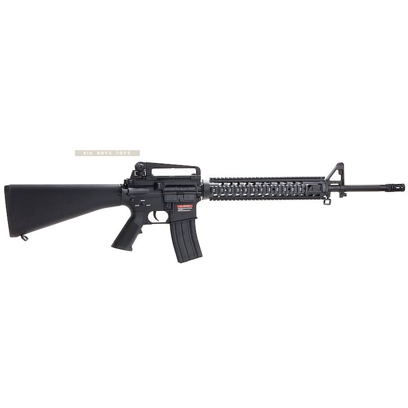 E&C EC307 Full Metal M16A4 AEG (QD 1.5 Gearbox, Blank Marking) - Black - Bang Bang Airsoft