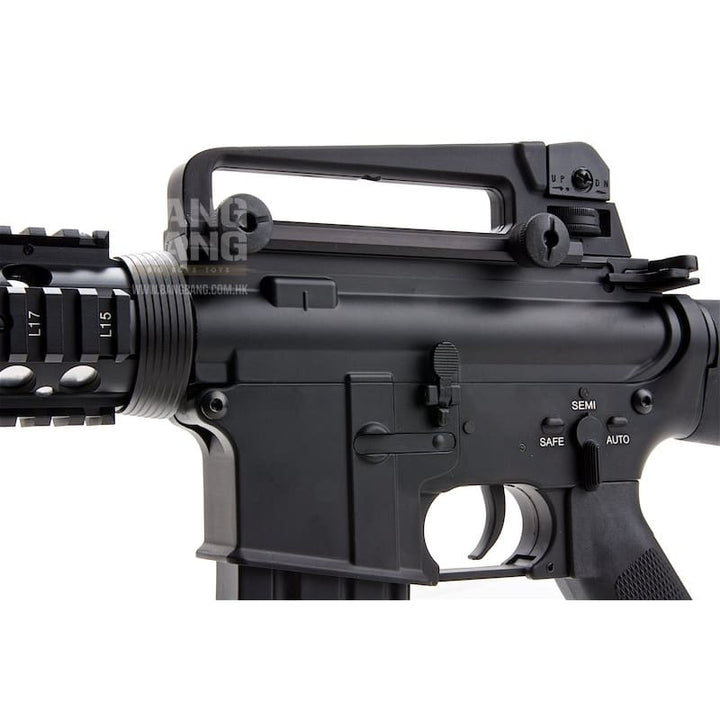 E&C EC307 Full Metal M16A4 AEG (QD 1.5 Gearbox, Blank Marking) - Black - Bang Bang Airsoft