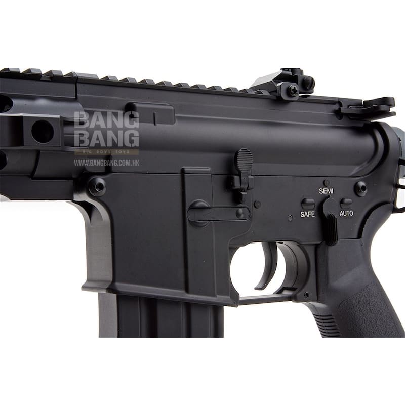 E&C EC311 Full Metal KAC SR16 - E3 URX3 8 inch AEG (QD 1.5 Gearbox) - Black - Bang Bang Airsoft