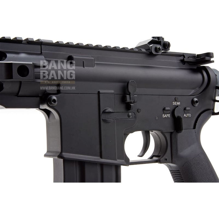E&C EC311 Full Metal KAC SR16 - E3 URX3 8 inch AEG (QD 1.5 Gearbox) - Black - Bang Bang Airsoft