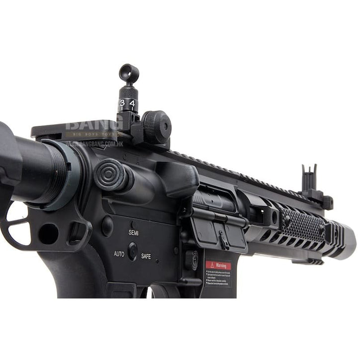 E&C EC311 Full Metal KAC SR16 - E3 URX3 8 inch AEG (QD 1.5 Gearbox) - Black - Bang Bang Airsoft