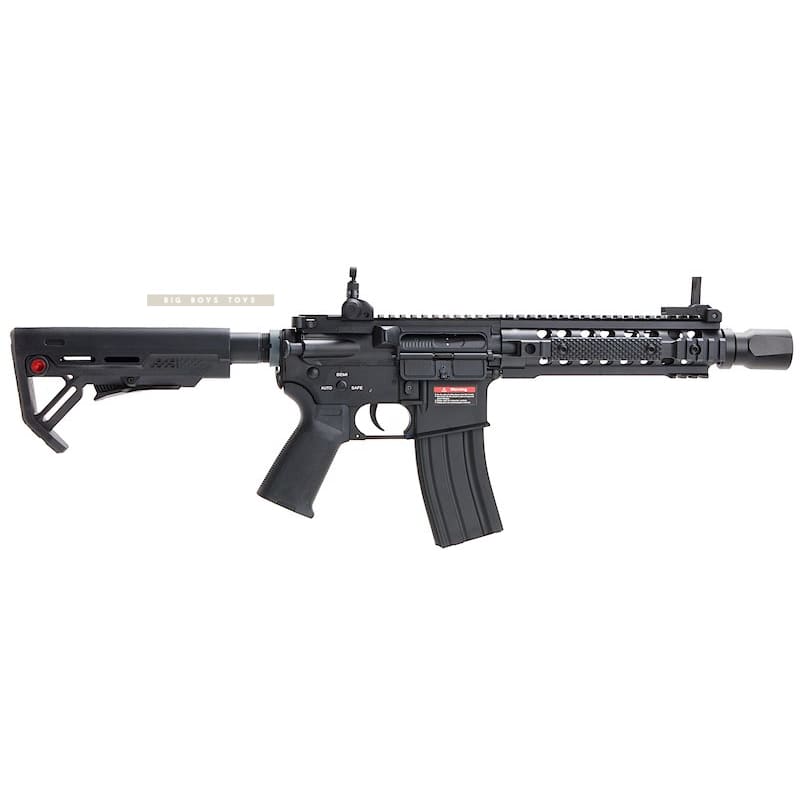 E&C EC311 Full Metal KAC SR16 - E3 URX3 8 inch AEG (QD 1.5 Gearbox) - Black - Bang Bang Airsoft