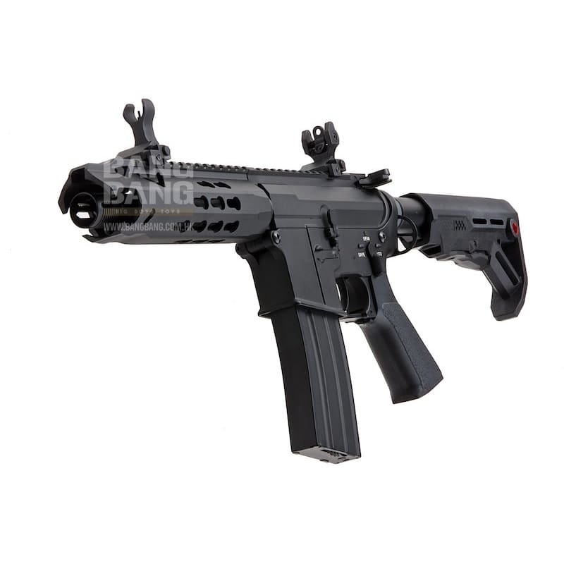 E&C EC312 - 1 Full Metal M4 RIS AEG (QD 1.5 Gearbox) - Black - Bang Bang Airsoft