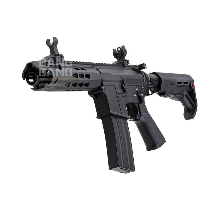 E&C EC312 - 1 Full Metal M4 RIS AEG (QD 1.5 Gearbox) - Black - Bang Bang Airsoft