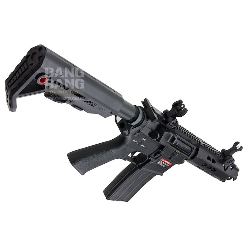 E&C EC312 - 1 Full Metal M4 RIS AEG (QD 1.5 Gearbox) - Black - Bang Bang Airsoft