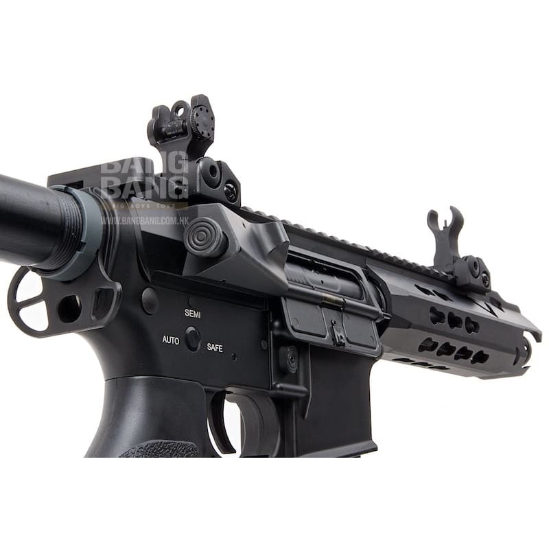 E&C EC312 - 1 Full Metal M4 RIS AEG (QD 1.5 Gearbox) - Black - Bang Bang Airsoft