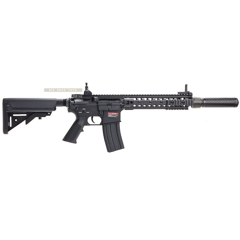E&C EC317 Full Metal KAC SR16 - E3 URX3 10 inch AEG (QD 1.5 Gearbox) w/ Silencer - Black - Bang Bang Airsoft