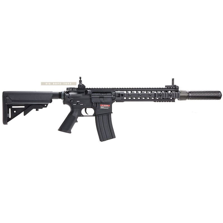 E&C EC317 Full Metal KAC SR16 - E3 URX3 10 inch AEG (QD 1.5 Gearbox) w/ Silencer - Black - Bang Bang Airsoft