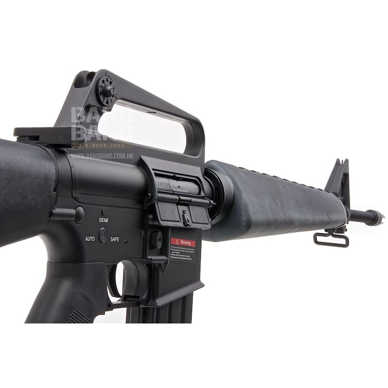 E&C EC319 Full Metal M16VN AEG (QD 1.5 Gearbox, Blank Marking) - Black - Bang Bang Airsoft