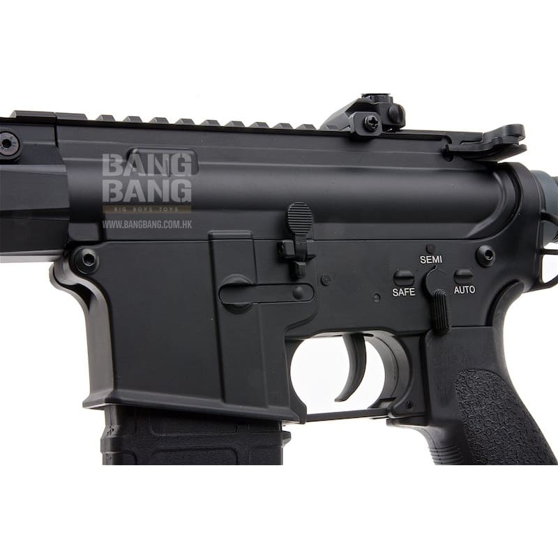 E&C EC331 BCM TTI F8 M - LOK AEG (QD 1.5 Gearbox, Blank Marking 9 inch) - Black - Bang Bang Airsoft