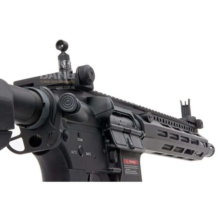 E&C EC331 BCM TTI F8 M - LOK AEG (QD 1.5 Gearbox, Blank Marking 9 inch) - Black - Bang Bang Airsoft