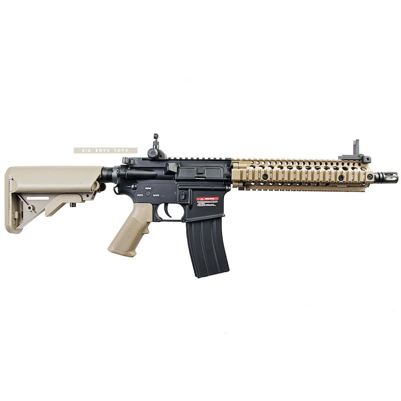 E&C EC603 Full Metal M4 MK18 MOD 1 9 inch Type 2 - Dark Earth - Bang Bang Airsoft