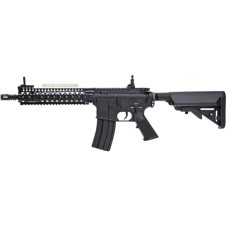E&C EC603 Full Metal MK18 MOD1 AEG (QD 1.5 Gearbox, Blank Marking) - Black - Bang Bang Airsoft