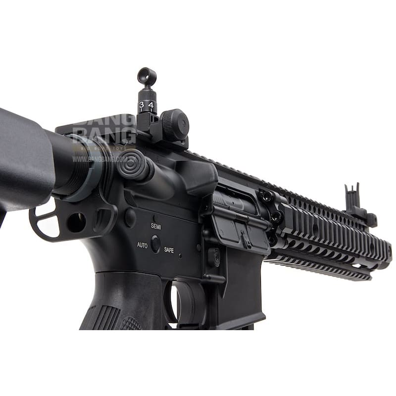 E&C EC603 Full Metal MK18 MOD1 AEG (QD 1.5 Gearbox, Blank Marking) - Black - Bang Bang Airsoft