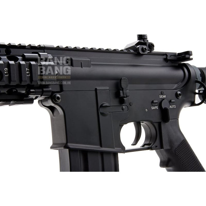 E&C EC603 Full Metal MK18 MOD1 AEG (QD 1.5 Gearbox, Blank Marking) - Black - Bang Bang Airsoft