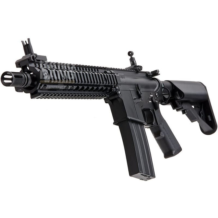 E&C EC603 Full Metal MK18 MOD1 AEG (QD 1.5 Gearbox, Blank Marking) - Black - Bang Bang Airsoft