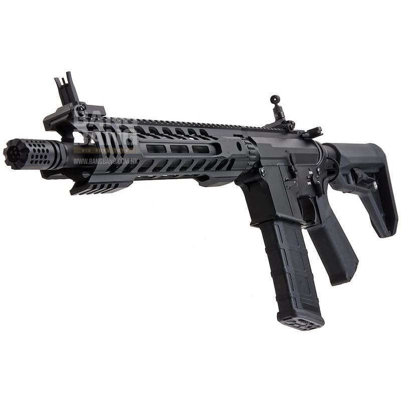 E&C EC862 12 inch MUR - 1 AR - 15 Full Metal AEG (QD 1.5 Gearbox) - Black - Bang Bang Airsoft