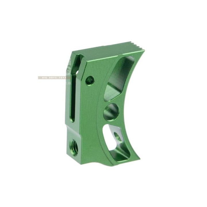 EDGE Aluminum 'S2' Trigger for Tokyo Marui Hi - Capa / 1911 GBB Pistol - Green - Bang Bang Airsoft