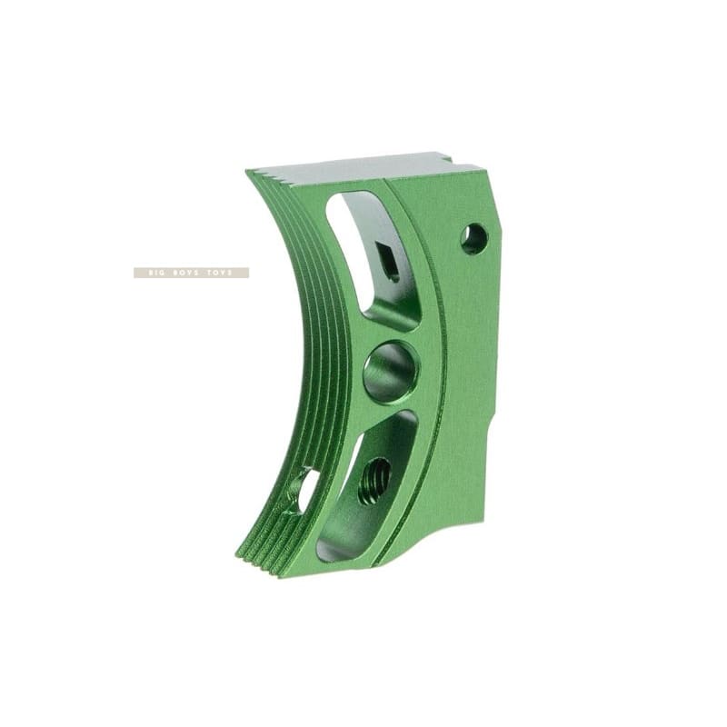 EDGE Aluminum 'S2' Trigger for Tokyo Marui Hi - Capa / 1911 GBB Pistol - Green - Bang Bang Airsoft