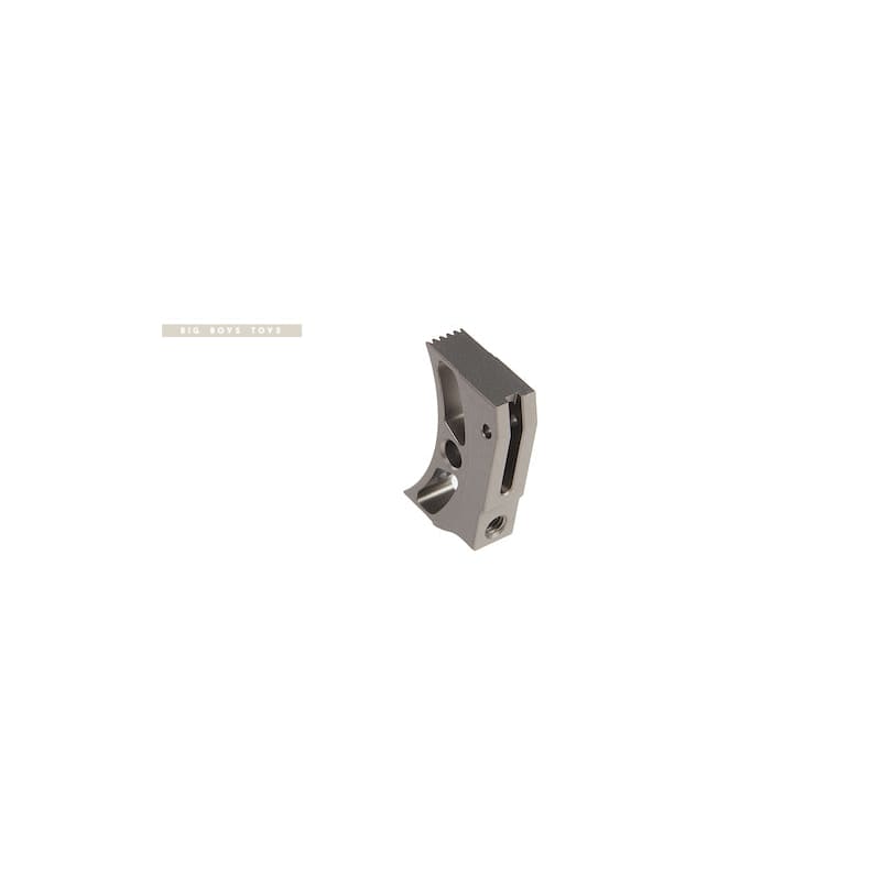 EDGE Aluminum 'S2' Trigger for Tokyo Marui Hi - Capa / 1911 GBB Pistol - Grey - Bang Bang Airsoft