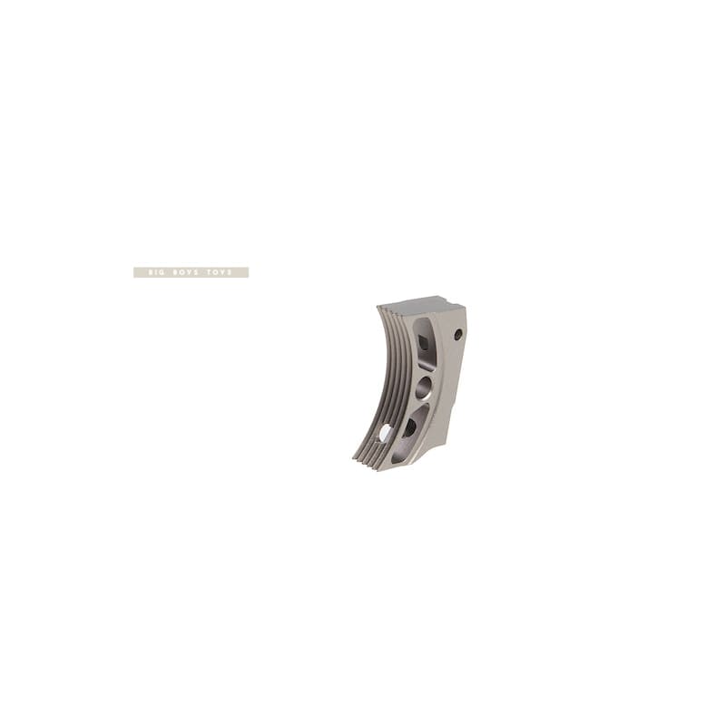 EDGE Aluminum 'S2' Trigger for Tokyo Marui Hi - Capa / 1911 GBB Pistol - Grey - Bang Bang Airsoft