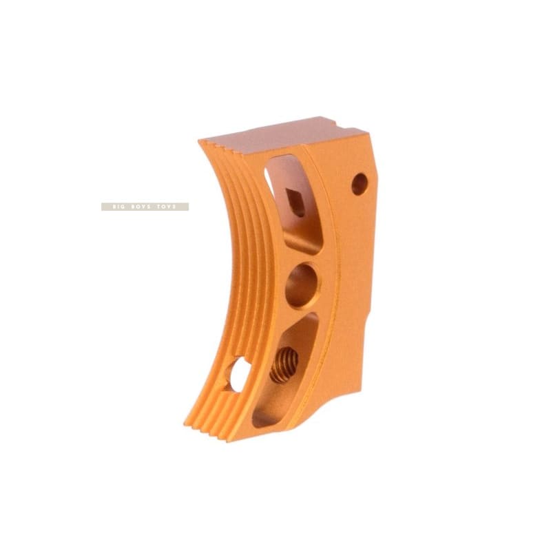 EDGE Aluminum 'S2' Trigger for Tokyo Marui Hi - Capa / 1911 GBB Pistol - Orange - Bang Bang Airsoft
