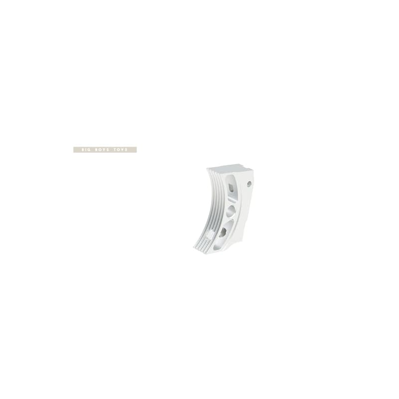 EDGE Aluminum 'S2' Trigger for Tokyo Marui Hi - Capa / 1911 GBB Pistol - Silver - Bang Bang Airsoft