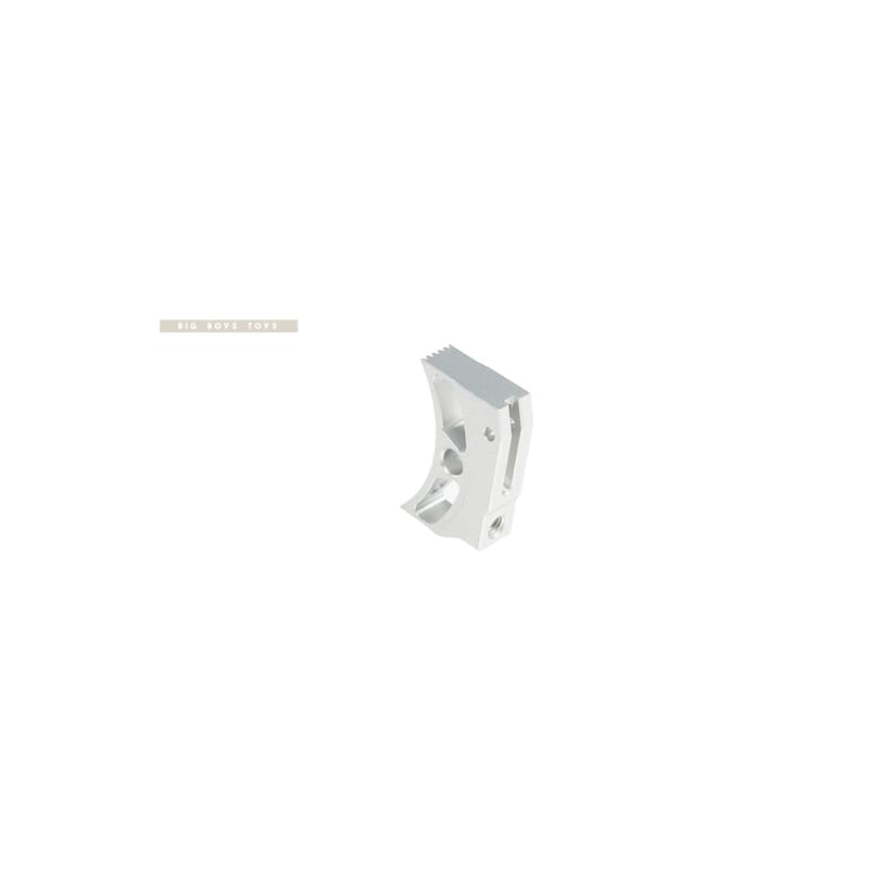 EDGE Aluminum 'S2' Trigger for Tokyo Marui Hi - Capa / 1911 GBB Pistol - Silver - Bang Bang Airsoft