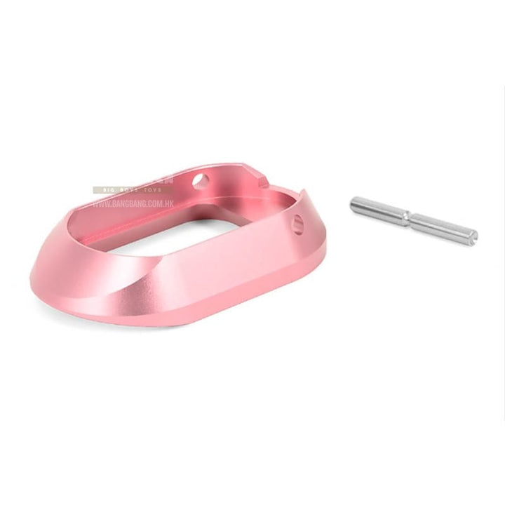EDGE Aluminum 'Standard' Magwell (Type 3) for Tokyo Marui Hi - Capa GBB Series - Pink - Bang Bang Airsoft