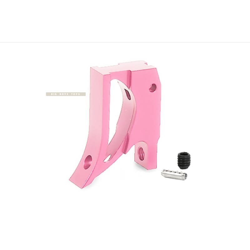 EDGE Aluminum 'T2' Trigger for Tokyo Marui Hi - Capa / 1911 GBB Pistol - Pink - Bang Bang Airsoft