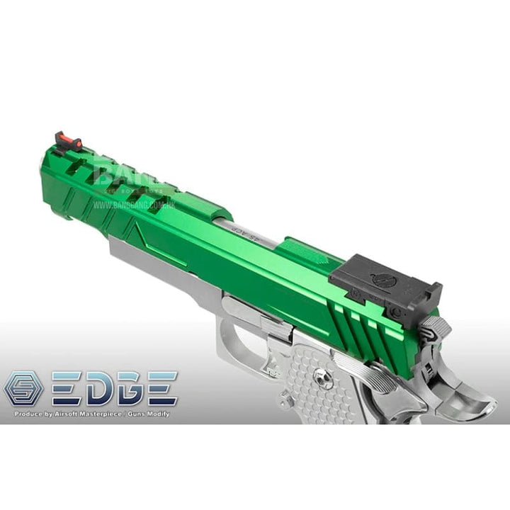 EDGE Custom 'DIVA' Aluminum Standard Slide for Tokyo Marui Hi Capa / 1911 GBB Pistol - Blue - Bang Bang Airsoft