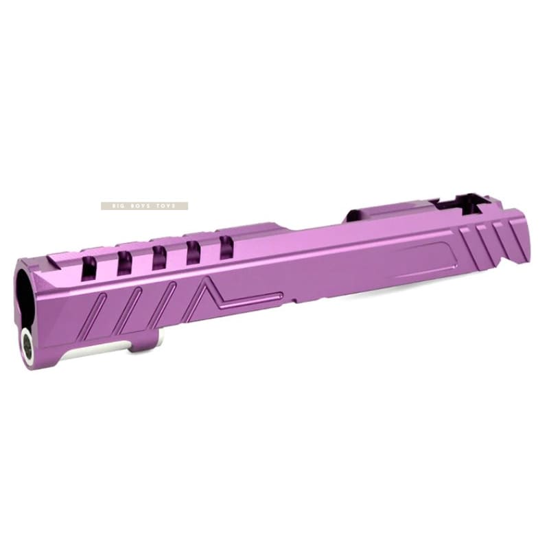 EDGE Custom 'DIVA' Aluminum Standard Slide for Tokyo Marui Hi Capa / 1911 GBB Pistol - Purple - Bang Bang Airsoft