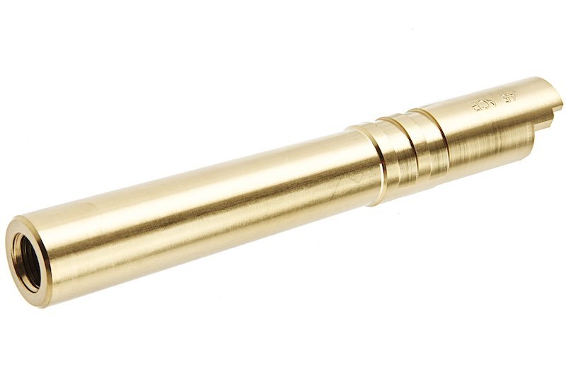EDGE Custom Hi Capa 5.1 GBB Outer Barrel (Stainless Steel, Gold) - Bang Bang Airsoft