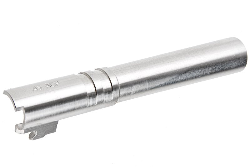 EDGE Custom Hi Capa 5.1 GBB Outer Barrel (Stainless Steel, Silver) - Bang Bang Airsoft